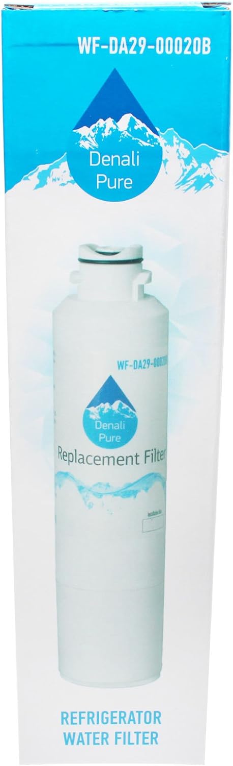 Paquete de 3 filtros de agua de repuesto para refrigerador Samsung RF24FSEDBSRAA, compatible con Samsung DA29-00020B, DA29-00020A, cartucho de