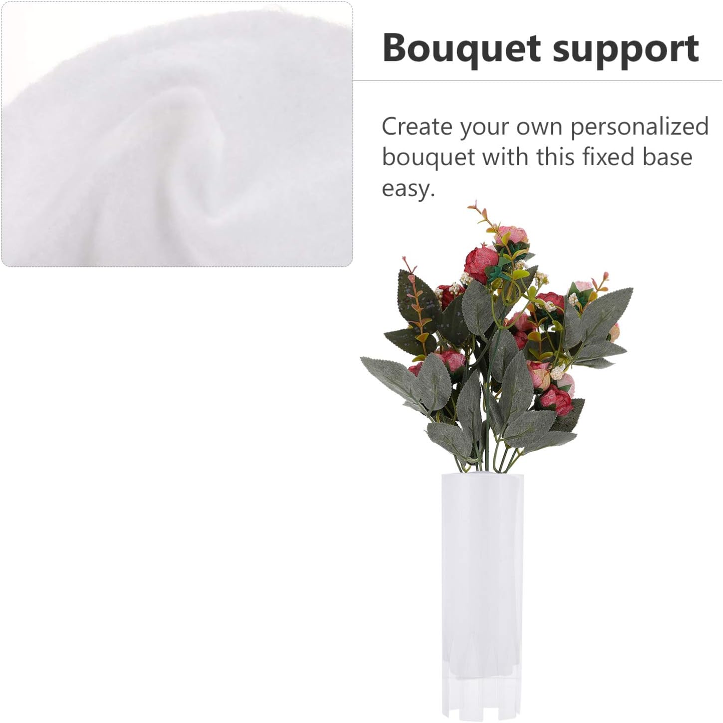 EXCEART Papel de regalo Kraft Papel de regalo de flores de algodón absorbente de agua Envoltura de ramo de flores de repuesto de tubo de agua floral