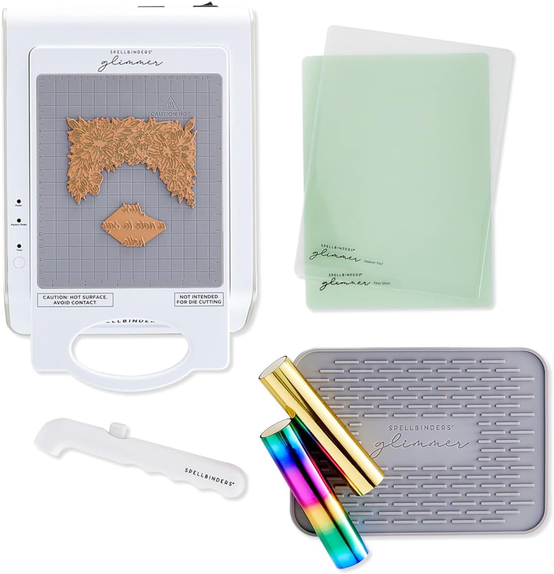 Spellbinders Nuevo y mejorado sistema de lámina caliente Glimmer, multicolor
