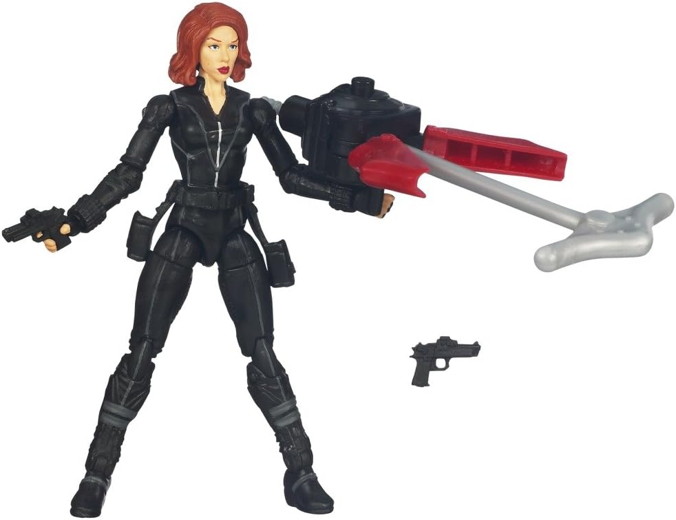 Marvel Avengers Movie – Figura de acción de 4 pulgadas Grapple Blast Black Widow Grapple Launcher