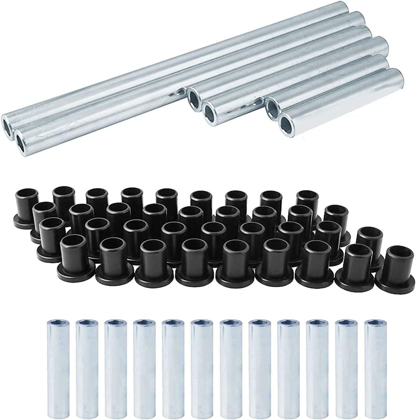 RYANSTAR RACING Kit de bujes de brazo de control de brazo en A de acero inoxidable resistente suspensión de freno compatible con Polaris Ranger XP