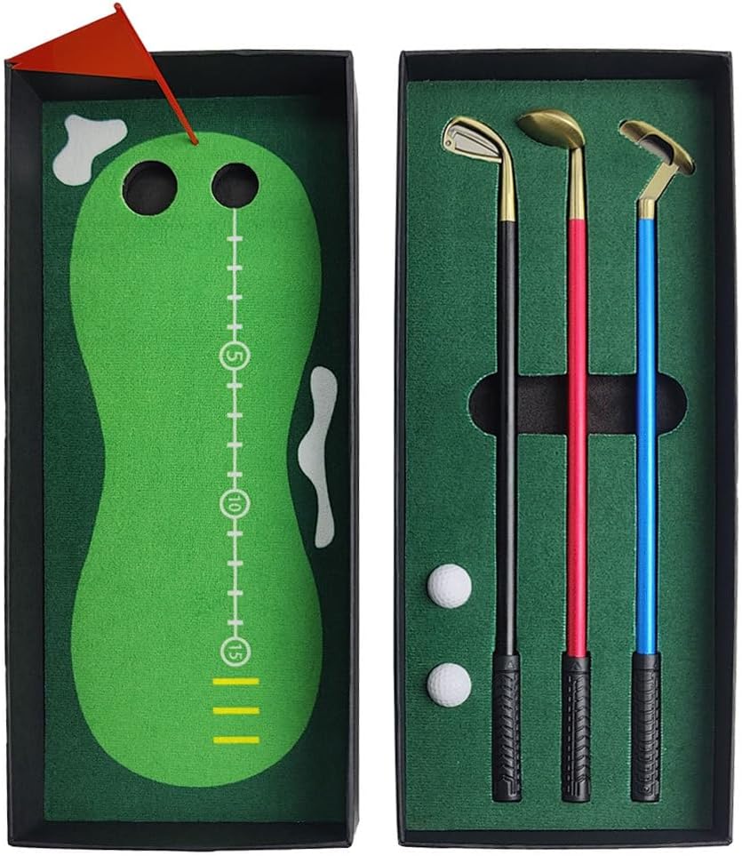 Regalos de bolígrafo de golf para hombres, mujeres y adultos, rellenos únicos de calcetines de Navidad, papá, jefe, compañeros de trabajo, él,