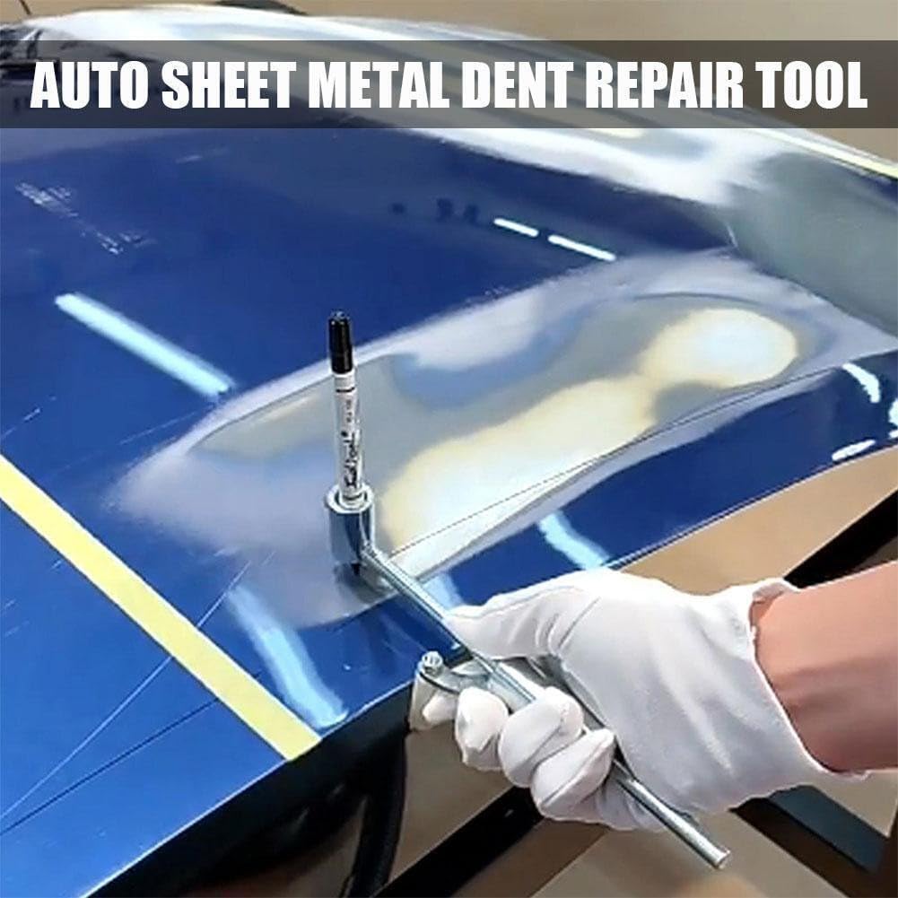 Scriber paralelo de cejas de rueda de automóvil, reparación de abolladuras de automóvil, arco de rueda de carrocería de automóvil, herramientas de