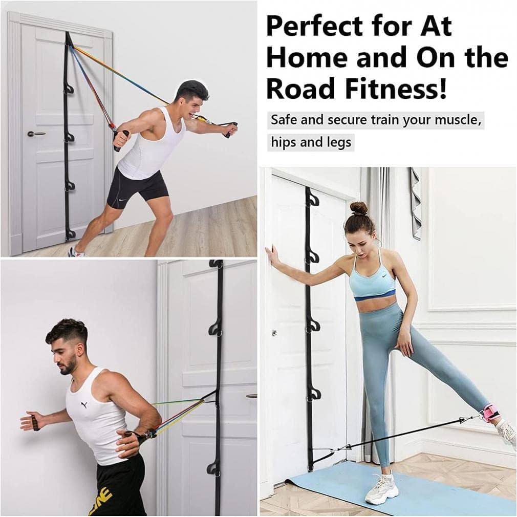 Kit de resistencia de fitness de peso corporal Anclajes de puerta de correa de extensión