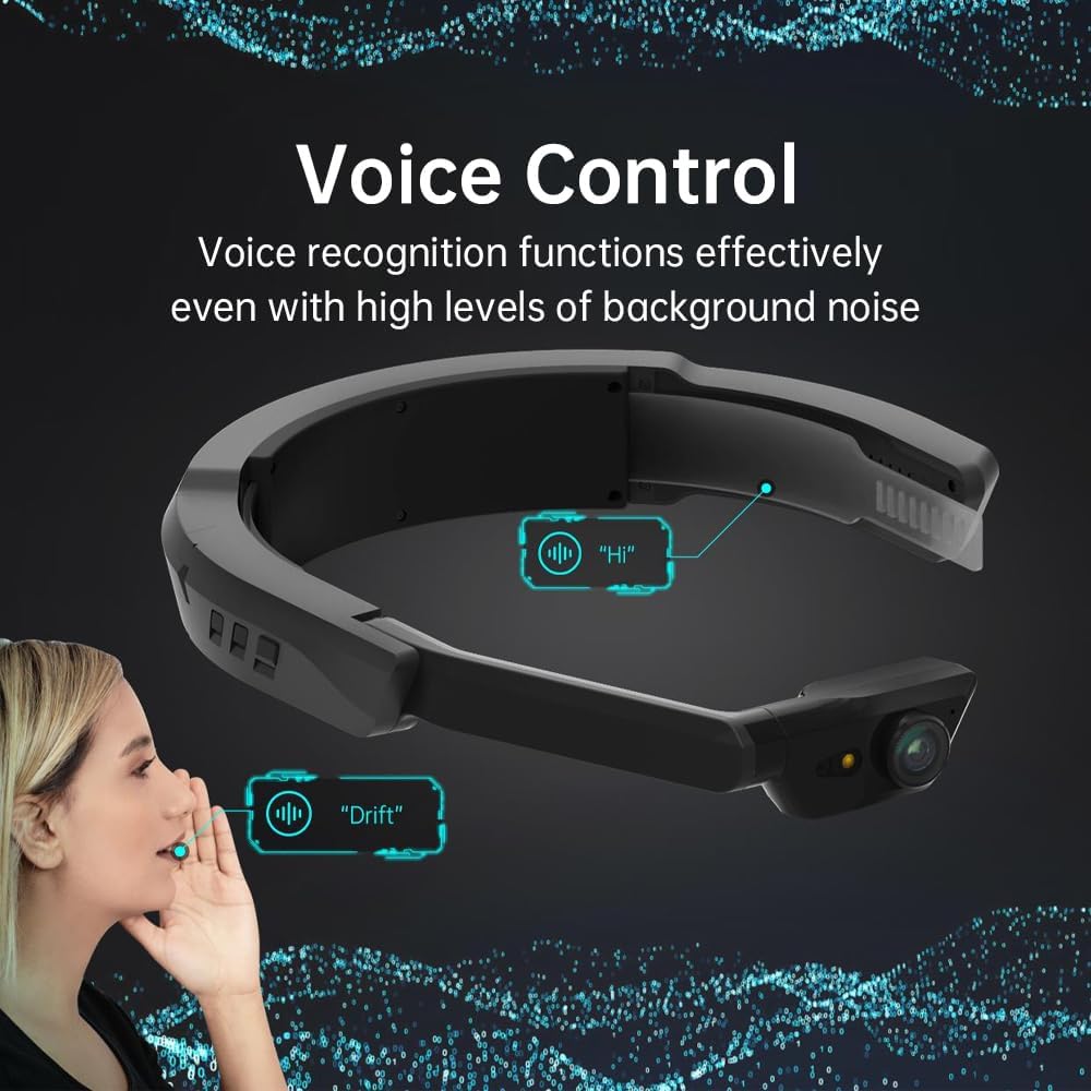 Videocámaras Drift X5, cámara impermeable 4K montada en la cabeza con EIS, batería de 6 horas de duración a 1080P y 4 horas de duración de la