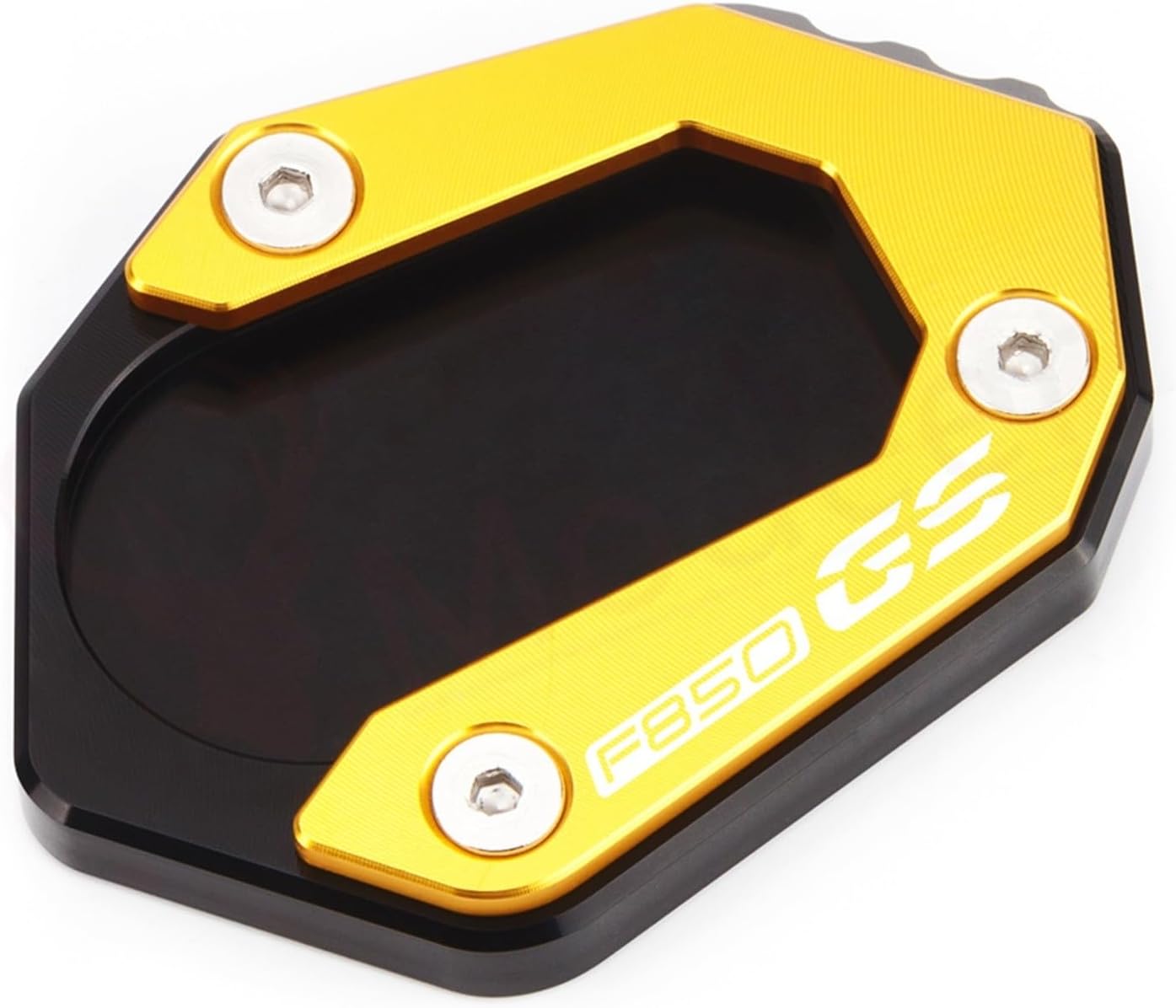 YESKIT CNC aluminio for BMW F850GS F 850GS Adventure 850 GS 2018-2021 Motorcycle Kickstand Foot Side Stand Enlarge Extension Plate Pad (Color  Dark