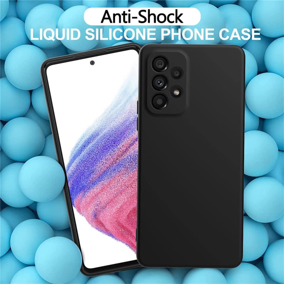 NEZIH Slim Matte Black Cover Liquid TPU Thin Gel Liquid Crystal Durable Compact Case for Samsung Galaxy A32 5G Yuuki Asuna Kirigaya Kazuto Anime