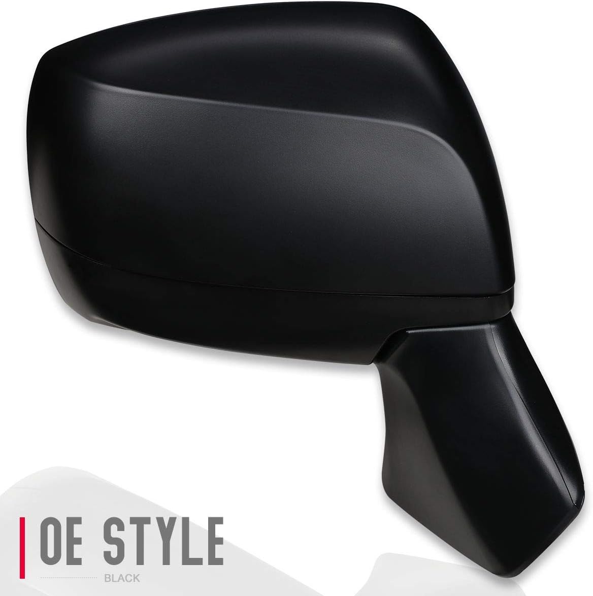 DNA Motoring OEM-MR-SU1321125 Espejo de puerta lateral derecho accionado+calentado estilo de fábrica compatible con 14-18 Subaru Forester