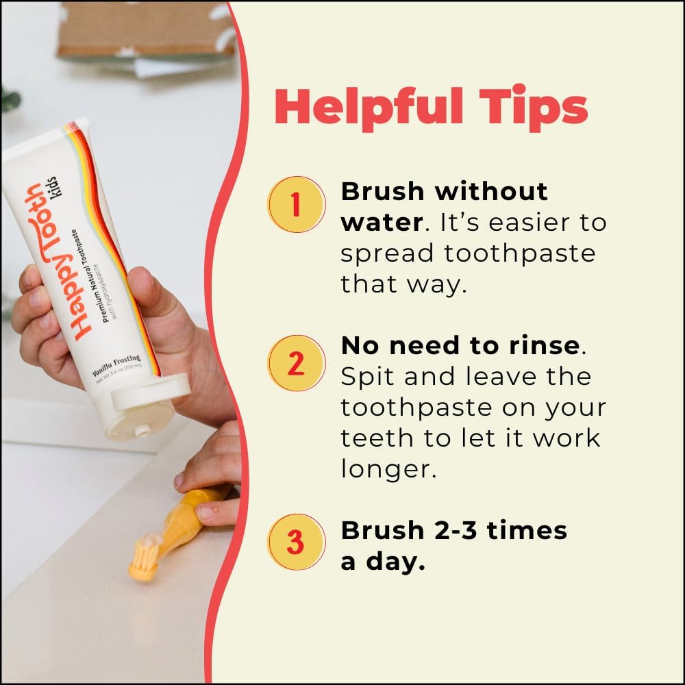 Pasta de dientes natural de hidroxiapatita – Sin flúor, sin SLS – Blanqueamiento para dientes sensibles – Ingredientes naturales – Formulado y