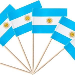 Banderas argentinas con palillos de dientes, pequeñas banderas argentinas en palo, etiquetas para alimentos, etiquetas para fiestas, bufé, cupcakes, Banderas argentinas con palillos de dientes, pequeñas banderas argentinas en palo, etiquetas para alimentos, etiquetas para fiestas, bufé, cupcakes,