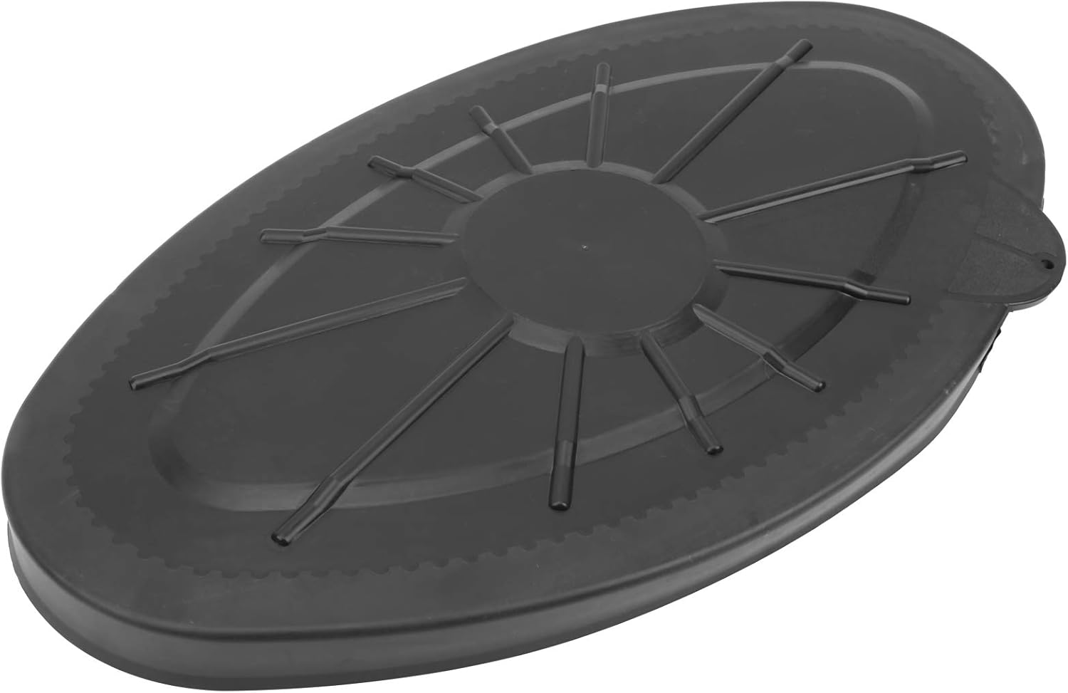 Fydun Ascend Kayak Accesorios, placa de inspección de cubierta redonda impermeable de plástico para barco marino, kayak, canoa