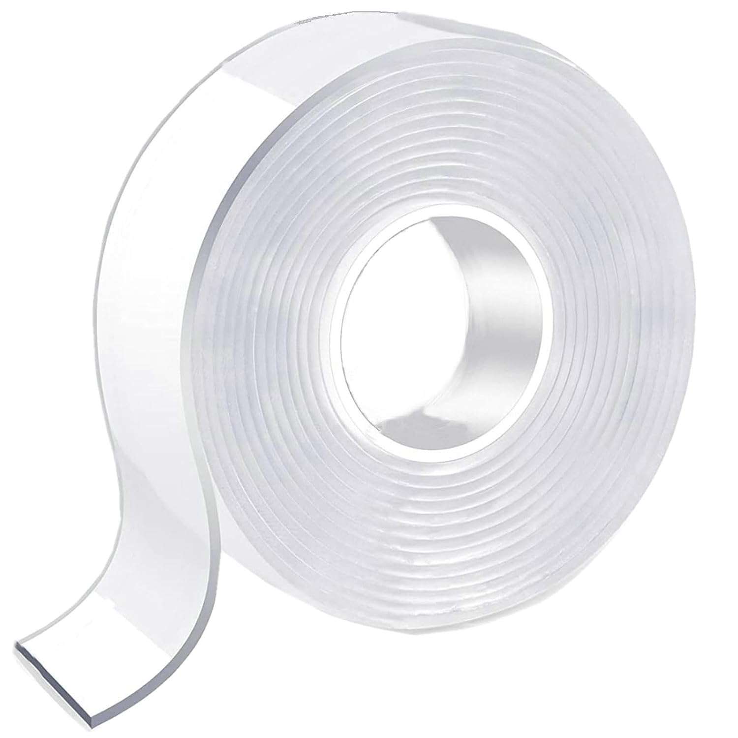 Cinta adhesiva de doble cara, resistente, multiusos, extraíble, cinta adhesiva de pared, reutilizable, resistente, cinta adhesiva transparente para