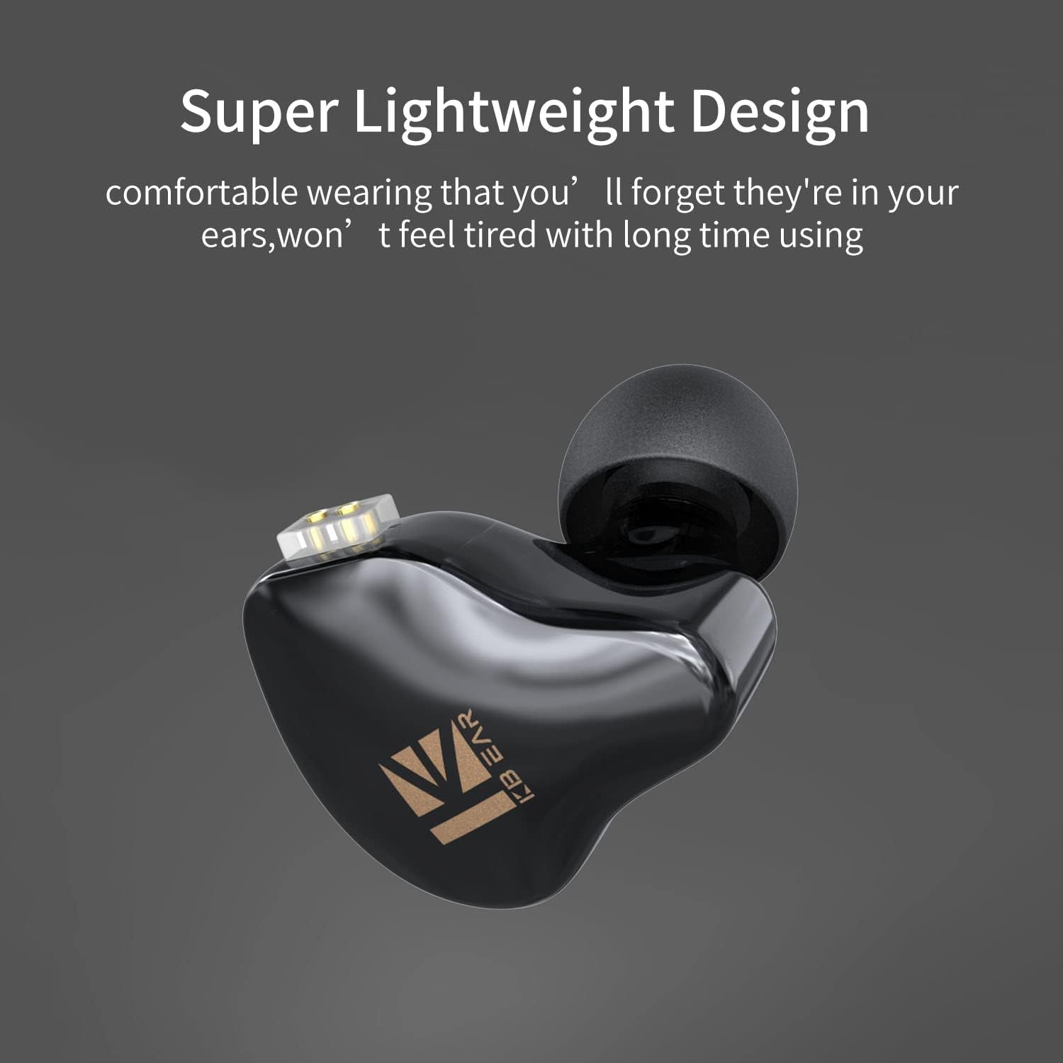 keephifi KBEAR KS1 – Monitor intrauditivo IEM con cable, auriculares individuales DD de alta fidelidad, graves profundos, sonido estéreo,