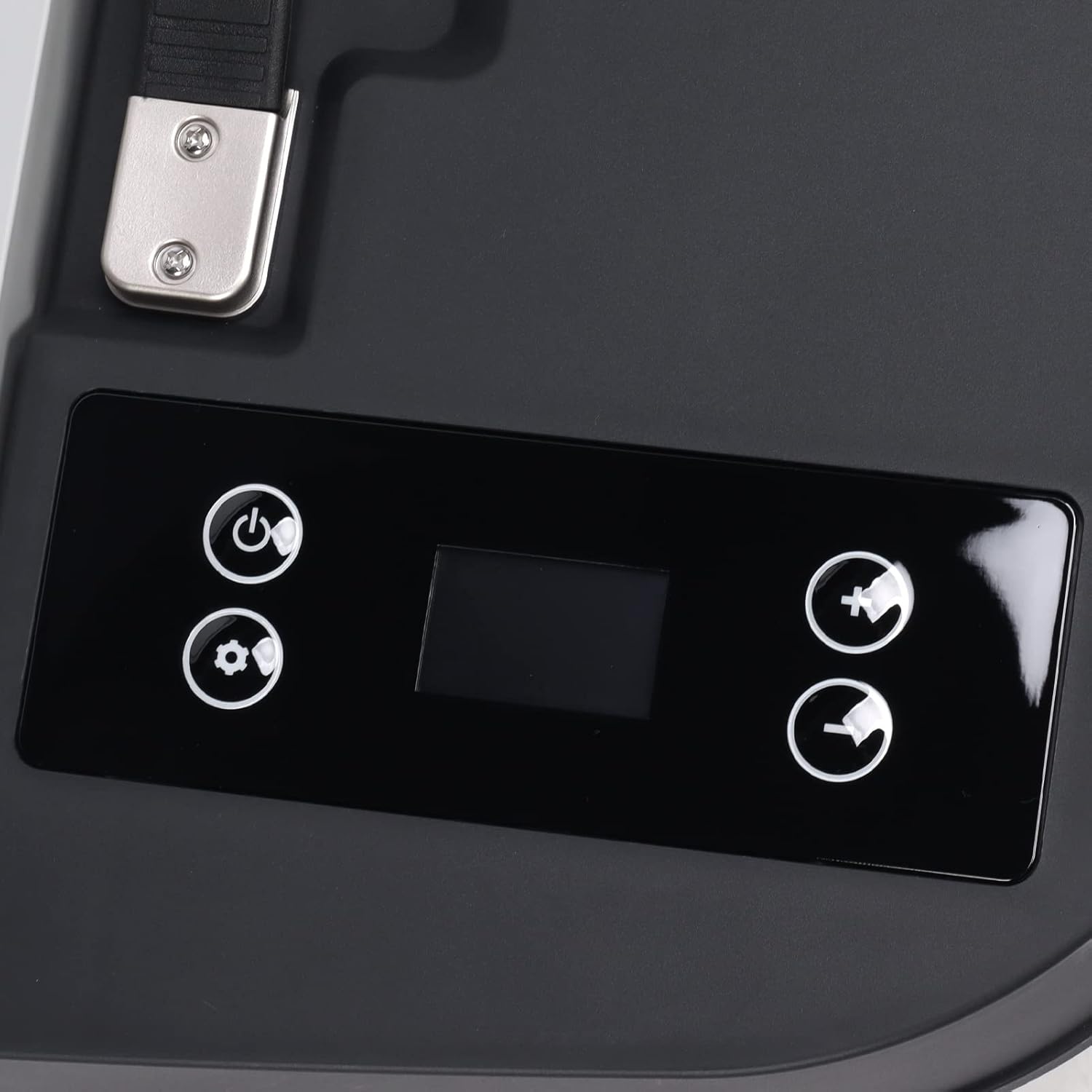 Refrigerador de coche, congelador portátil, capacidad de 33 litros  71.6 F enfriamiento rápido, refrigerador de coche de baja potencia de 45 W para
