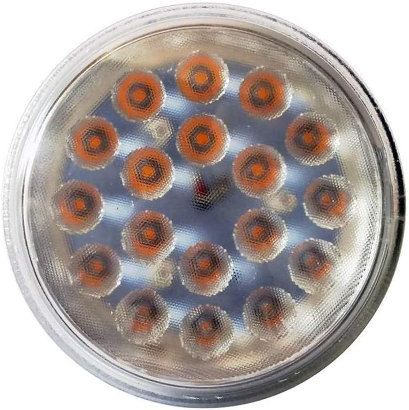 VSTAR Bombilla LED PAR36, luz diurna de 15 W, 2000 lm, 5000 K, transparente, alta concentración, LED súper brillante, luz de tractor multiusos, dos