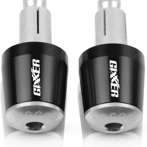 Para Suzuki GIXXER 150 155 250 150SF 250SF motocicleta CNC aluminio 78 ” 0.866 in mango extremos tapa manillar engranaje balanceado enchufe Para Suzuki GIXXER 150 155 250 150SF 250SF motocicleta CNC aluminio 78 ” 0.866 in mango extremos tapa manillar engranaje balanceado enchufe