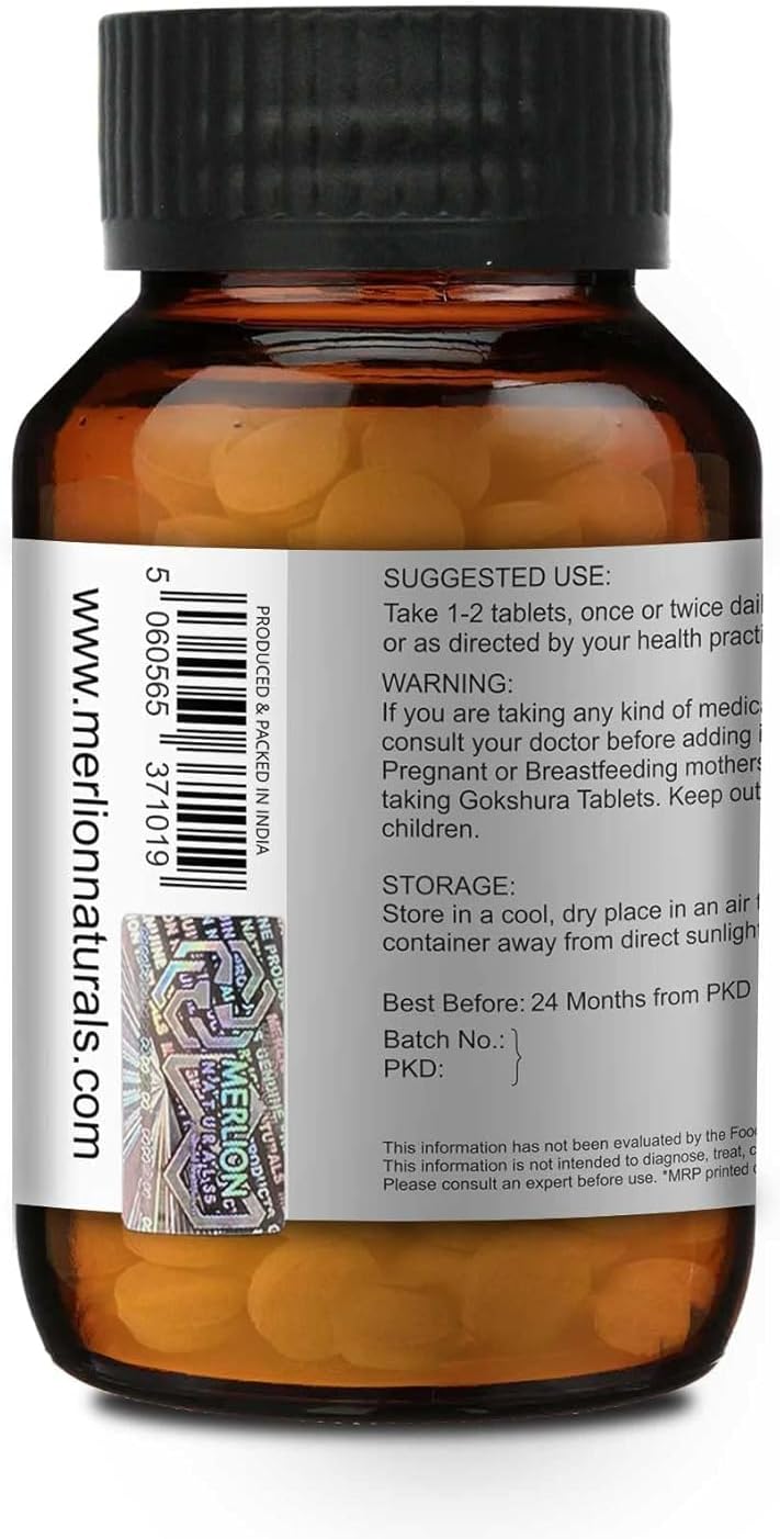 Tabletas Gokshura  Tribulus terristris  500mg (120 comprimidos)