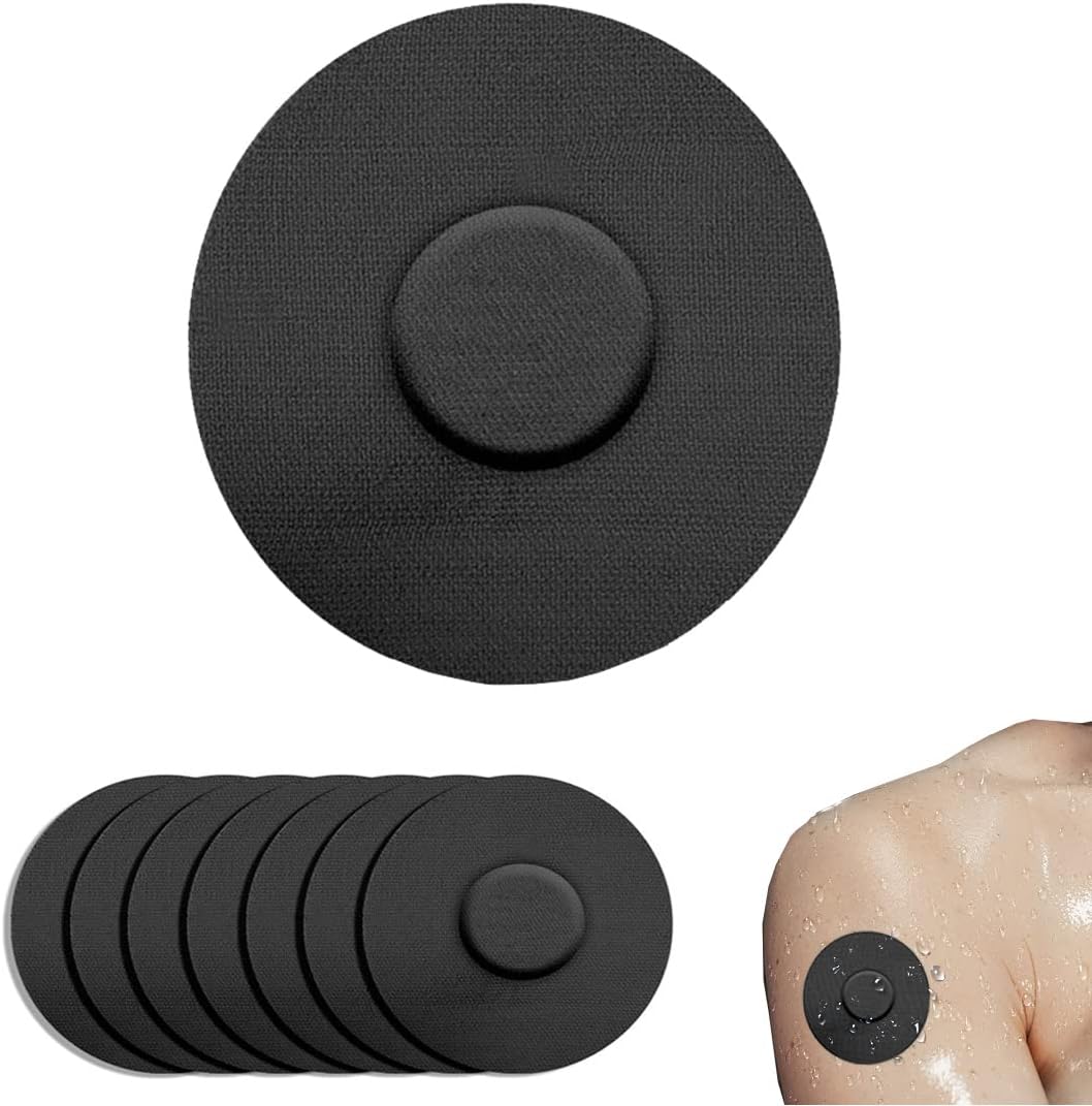 60 fundas impermeables para sensores de estilo libre 123, parches adhesivos para sensores CGM a prueba de sudor, protección continua precortada para