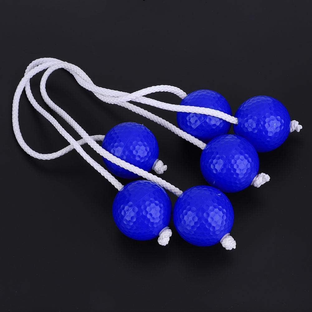 Dioche pelotas de escalera, 3 pares de pelotas de golf, bolas de repuesto para bolas deportivas, 2 colores