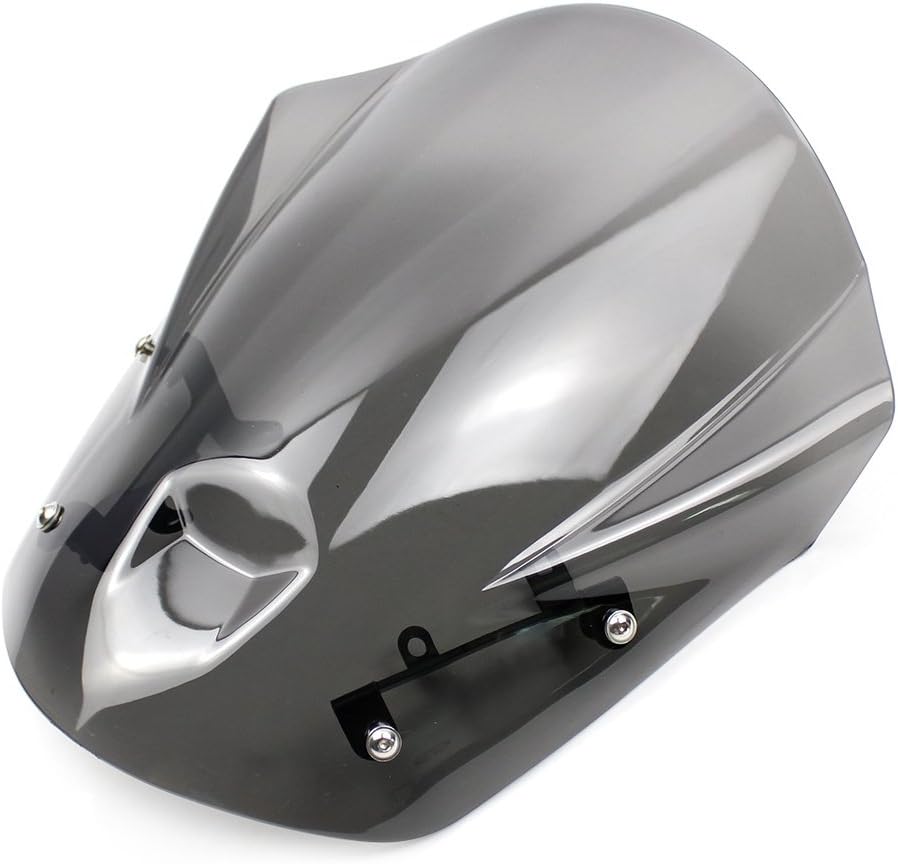 Parabrisas de carreras de motocicleta deflector de viento delantero compatible con Y-amaha MT09 FZ09 MT FZ 09 MT-09 FZ-09 2013 2014 2015 2016 Visera