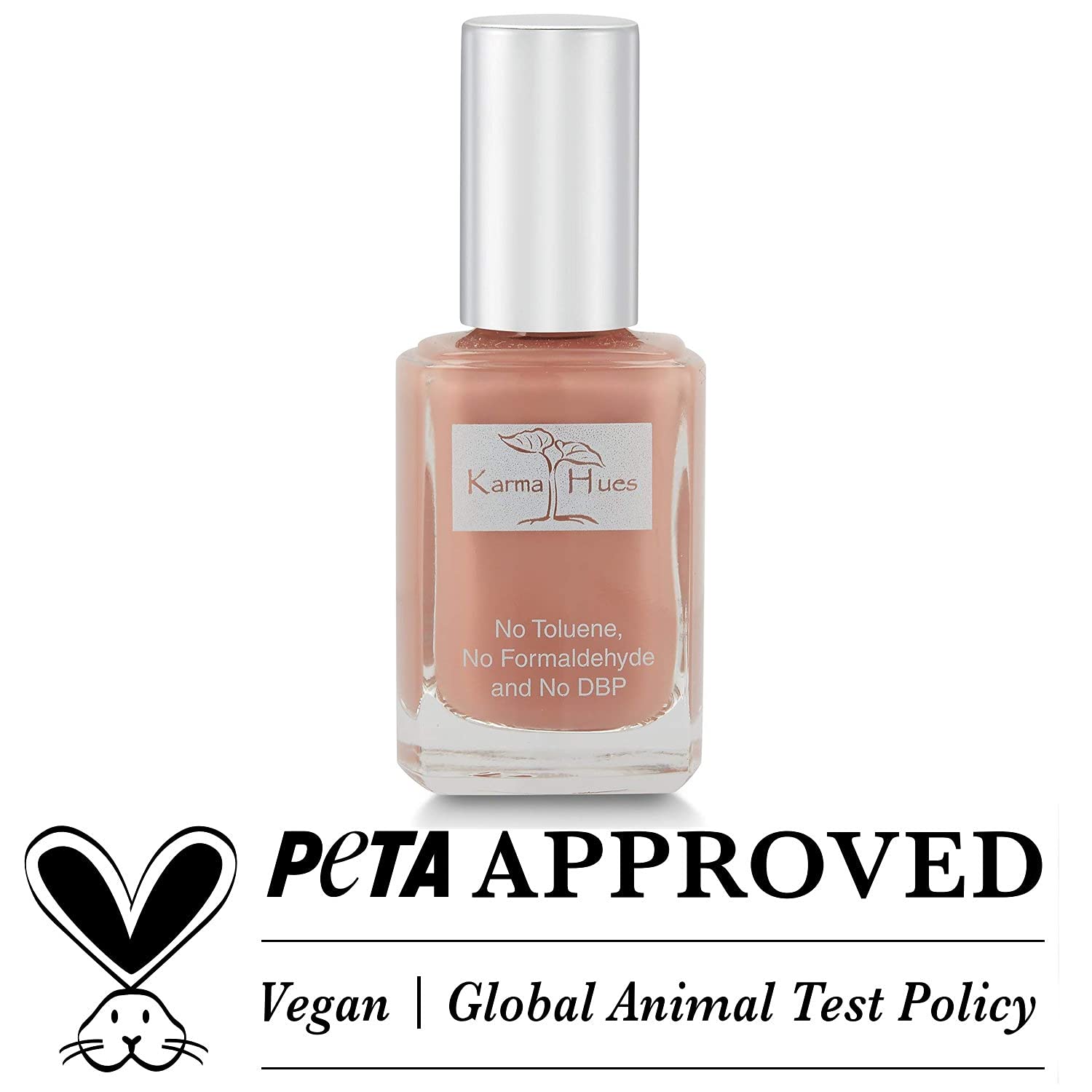 Karma Organic Esmalte de uñas  Esmalte de uñas de secado rápido, no tóxico, vegano y libre de crueldad animal para adultos y niños, sin tolueno, sin