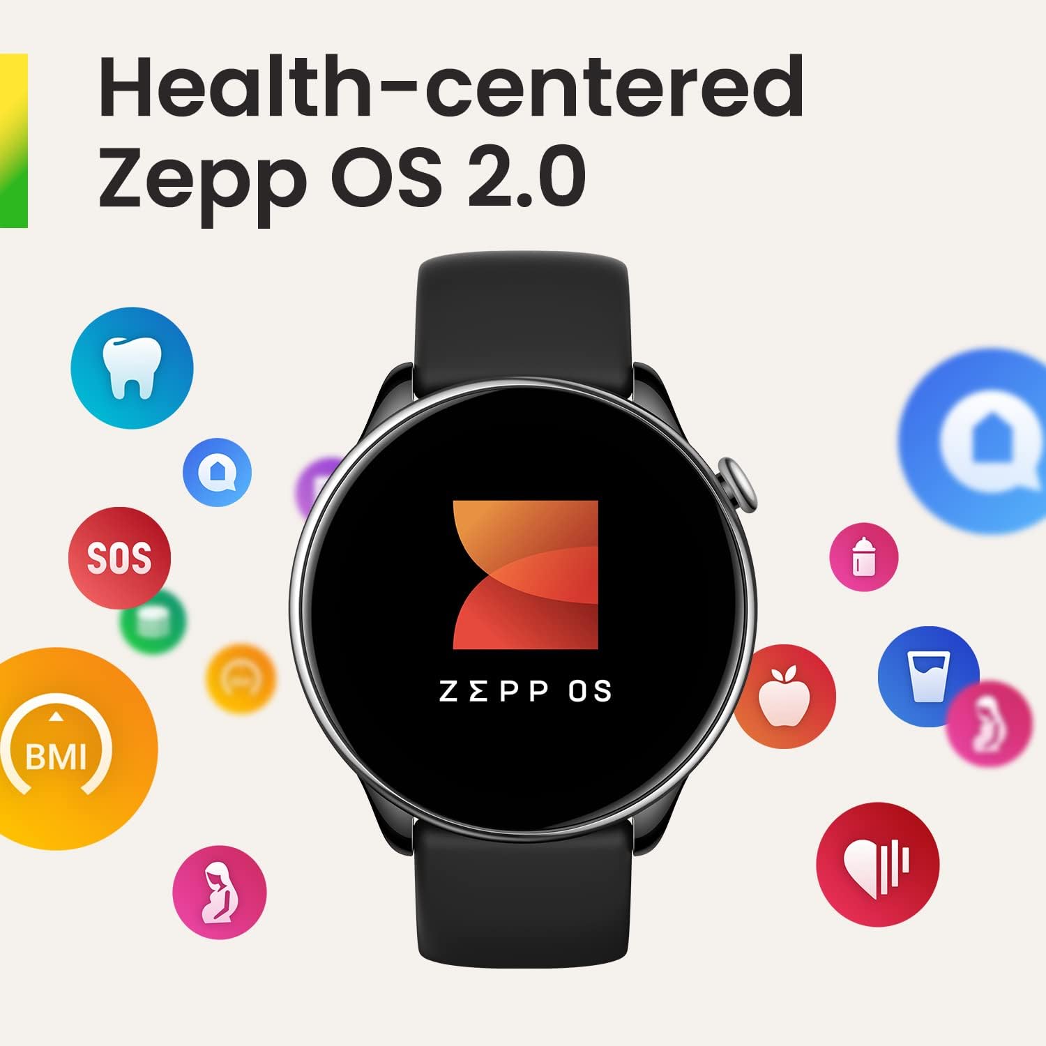 Amazfit GTR – Mini reloj inteligente para mujer, batería de 14 días, deportivo con GPS, 5 sistemas de posicionamiento satélite, rastreador de