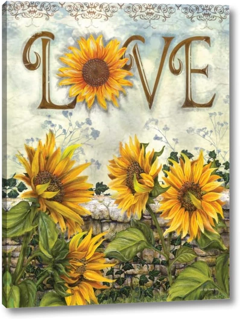 Love by Ed Wargo – 12″ x 16″ Canvas Art Print Gallery Wrapped – Ready to Hang