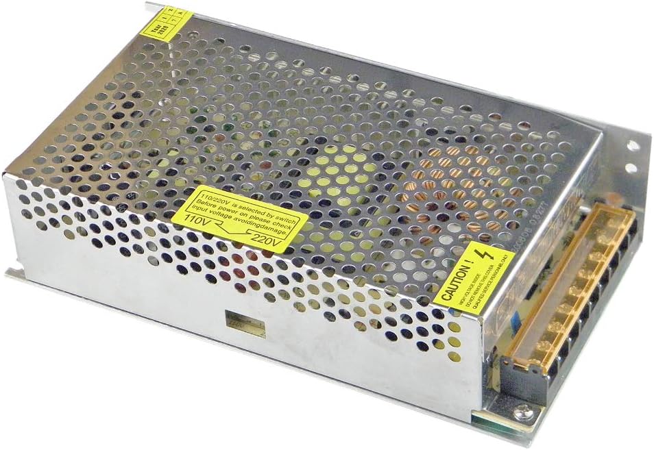 CHANCS Fuente de alimentación conmutada Entrada del controlador 110V220V Salida DC 24V 240W 10A para módulo LEDtira de LEDbarra LED