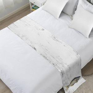 Ocean Fish Bed Runners for Cal King Size Bed, Decorative Bed Throws for Foot of Bed, Grey Modern Oil Painting Abstract Art Aesthetics Bed Runner Ocean Fish Bed Runners for Cal King Size Bed, Decorative Bed Throws for Foot of Bed, Grey Modern Oil Painting Abstract Art Aesthetics Bed Runner