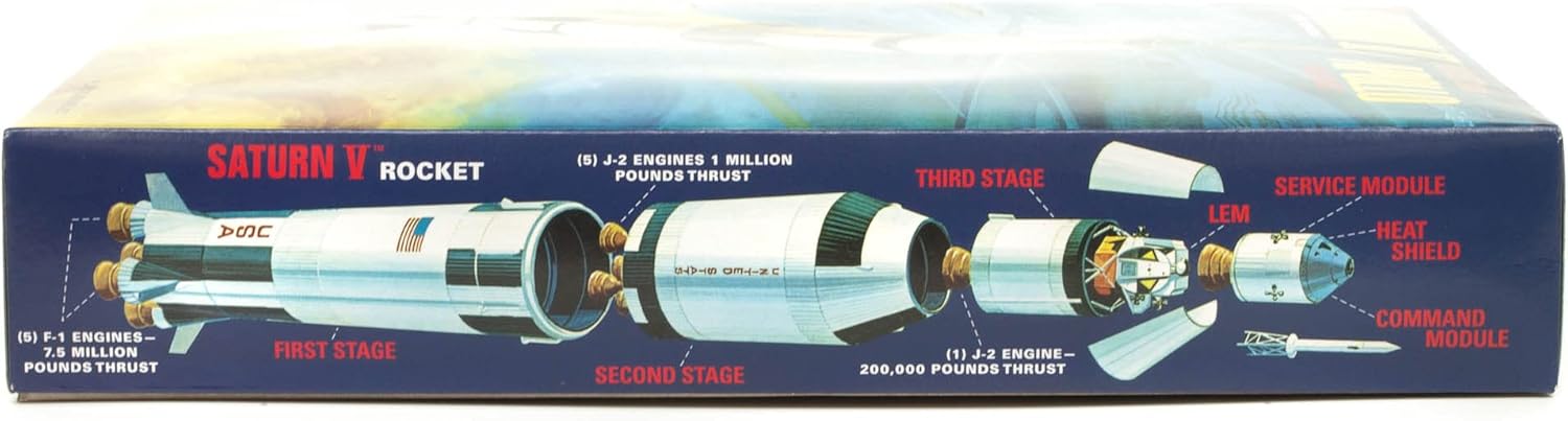 AMT Saturn V Rocket 1200 Kit de modelo a escala