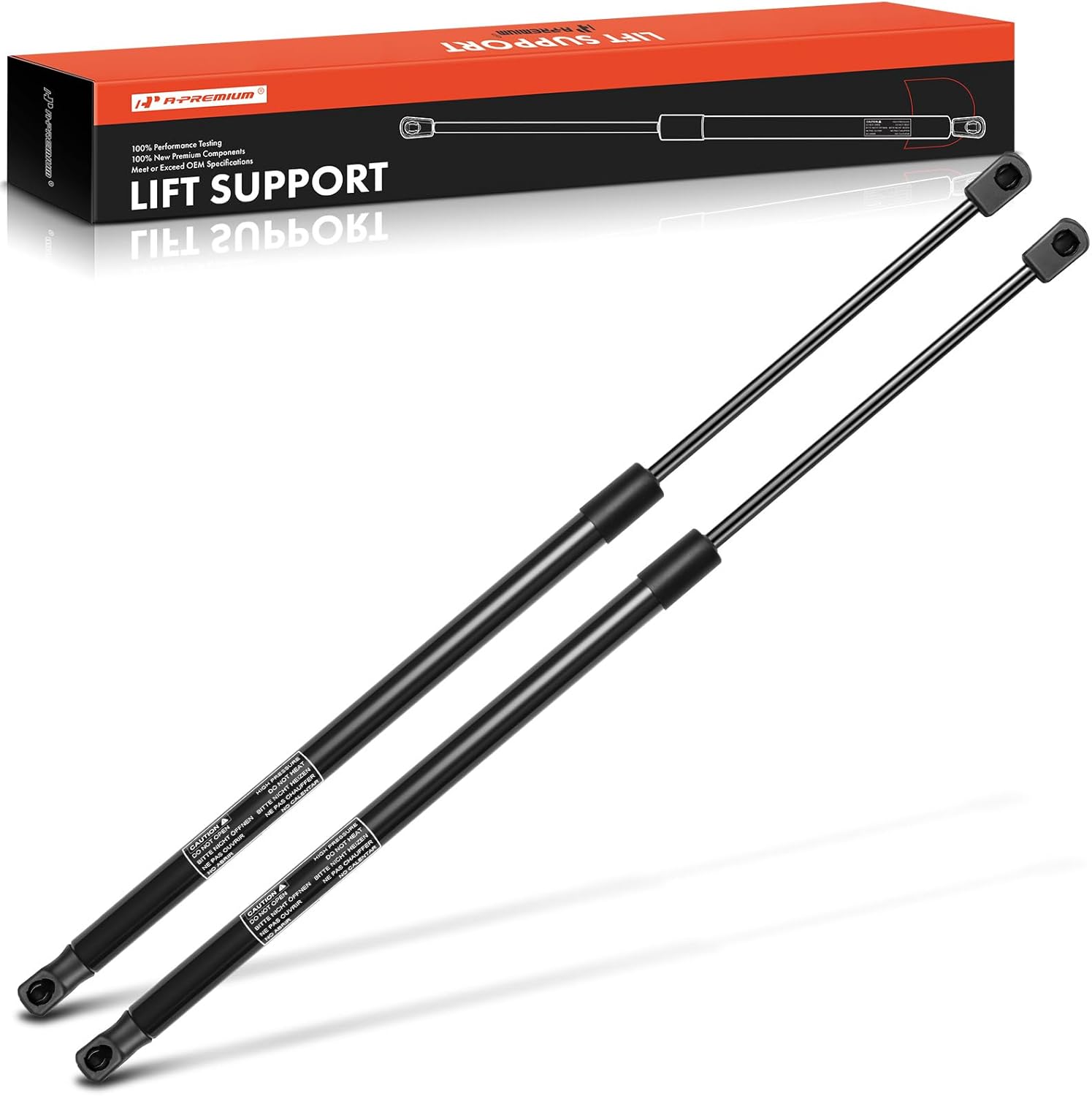 A-Premium Soporte de elevación de la puerta trasera compatible con amortiguadores compatibles con modelos Hyundai seleccionados – Santa Fe Sport