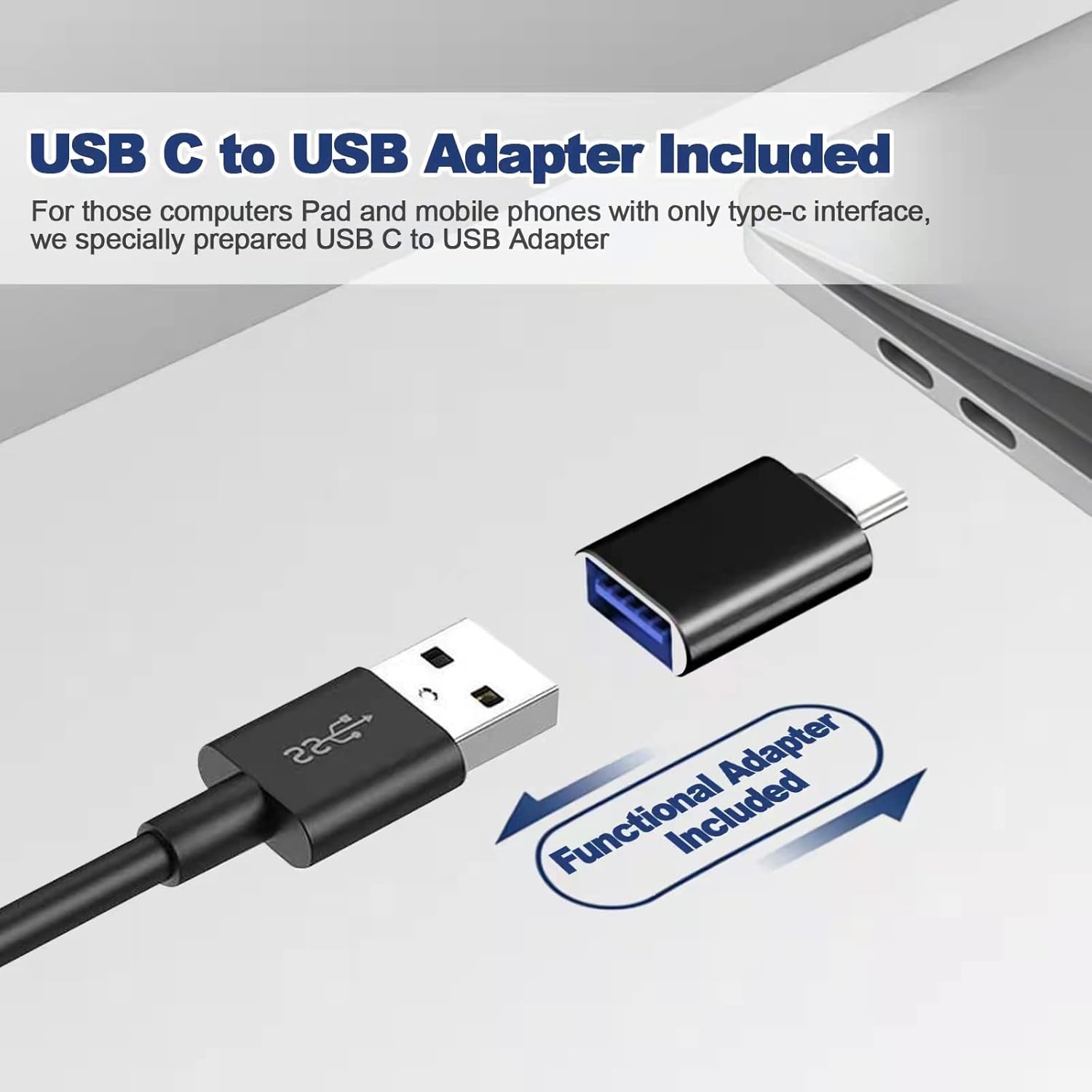 ZETIY Altavoz de computadora actualizado, altavoz alimentado por USB para escritorio, PC con Windows, Mac. Mini barra de sonido portátil Plug and