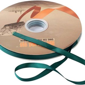 Grosgrain Ribbon 38” 100 yardas (verde oscuro) #29 Grosgrain Ribbon 38” 100 yardas (verde oscuro) #29