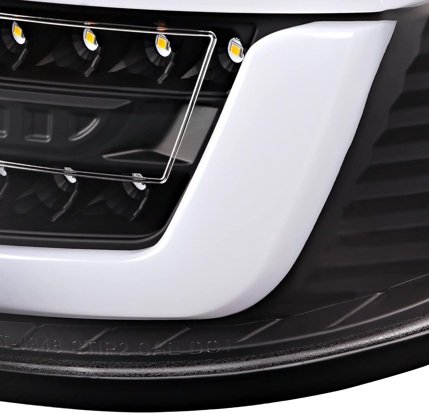 Spec-D Tuning Luces traseras secuenciales LED de carcasa transparente de carcasa negra, compatibles con Subaru Impreza 2008-2011, conjunto de par