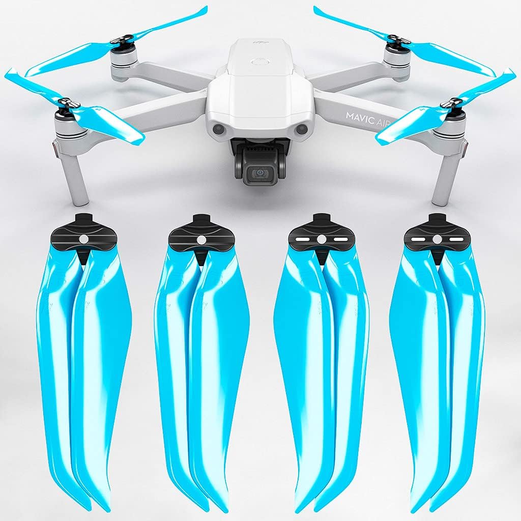 Master Airscrew Hélices Stealth para DJI Mavic Air 2 – Azul, 4 piezas