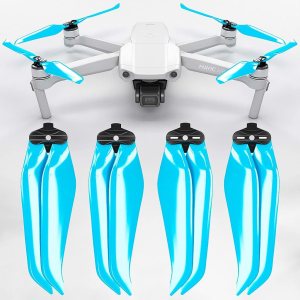 Master Airscrew Hélices Stealth para DJI Mavic Air 2 – Azul, 4 piezas Master Airscrew Hélices Stealth para DJI Mavic Air 2 – Azul, 4 piezas