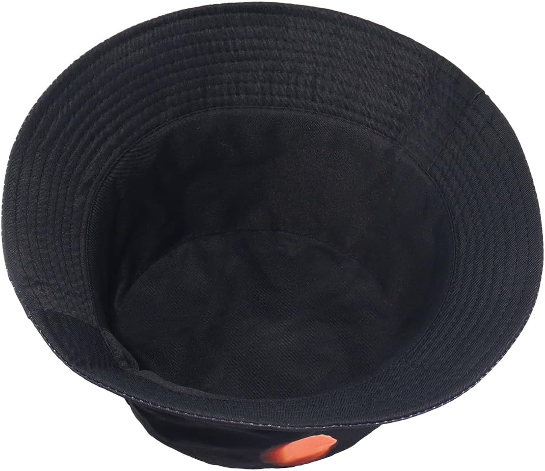 Sombrero de pescador de Halloween, sombrero de playa para el sol, divertido sombrero de pesca para mujer, reversible de doble cara