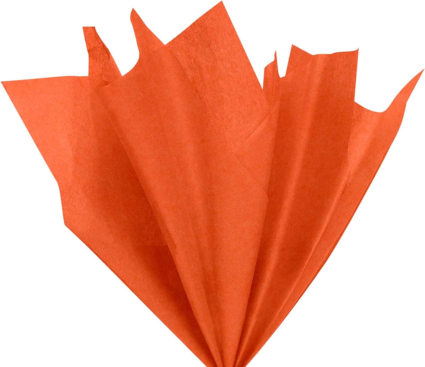 RUSPEPA Papel de seda para envolver regalos, papel de seda naranja para envoltura de regalo, manualidades de arte, bricolaje, bolsas de paquete,
