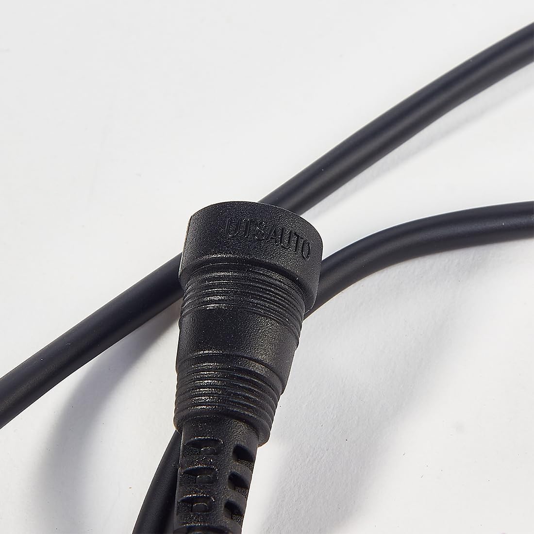 UTSAUTO Cable de alimentación de escudo eléctrico de 4.6 pies para casco con calefacción, cable de alimentación para visera