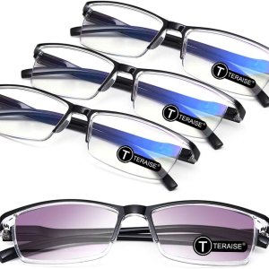 TERAISE Gafas de lectura de luz anti-azul de la moda hombres mujeres lector de computadora TERAISE Gafas de lectura de luz anti-azul de la moda hombres mujeres lector de computadora