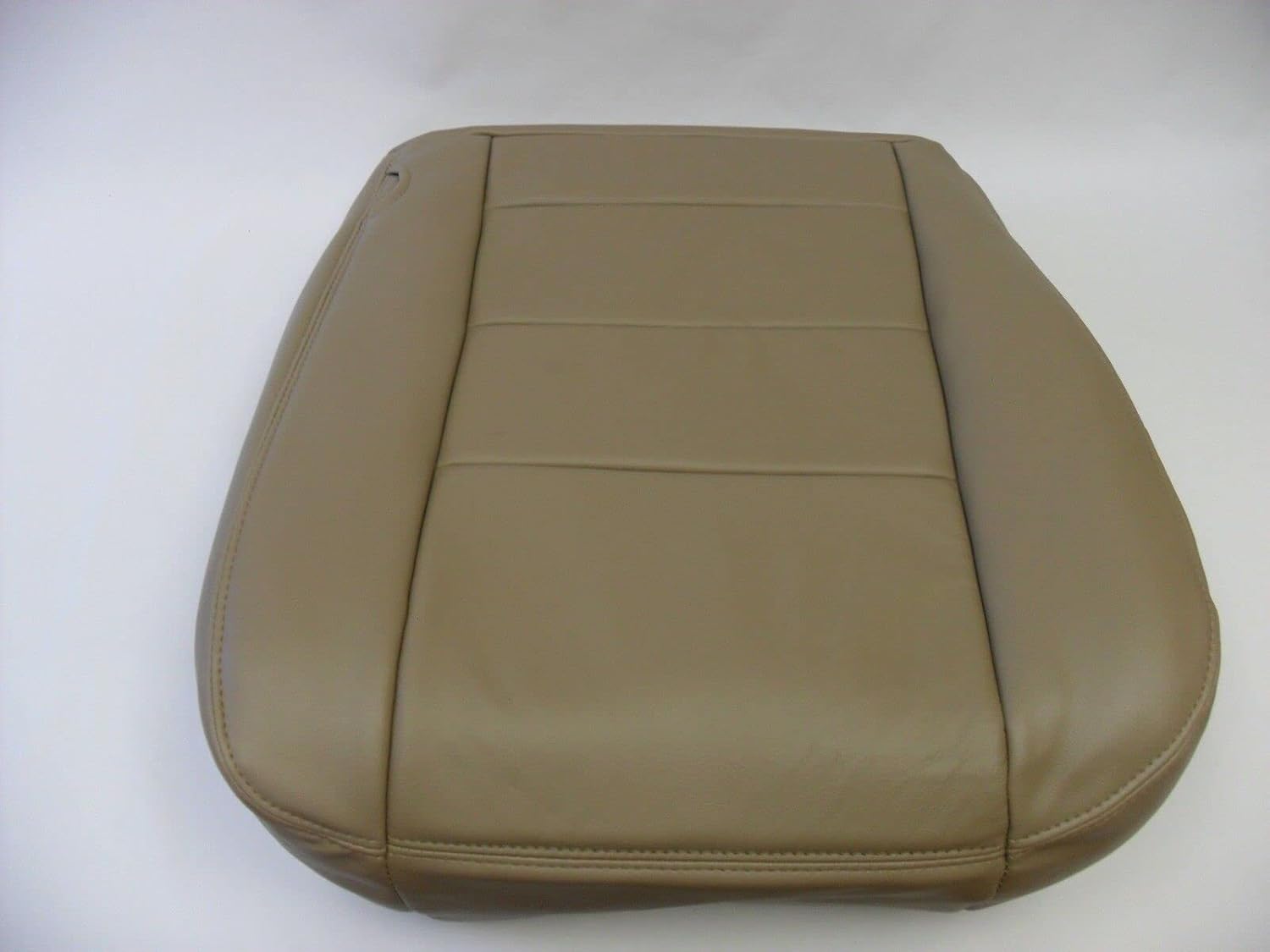 2002 a 07 para Ford F-250 Lariat Driver & Passenger Bottom Fundas de asiento de cuero TAN