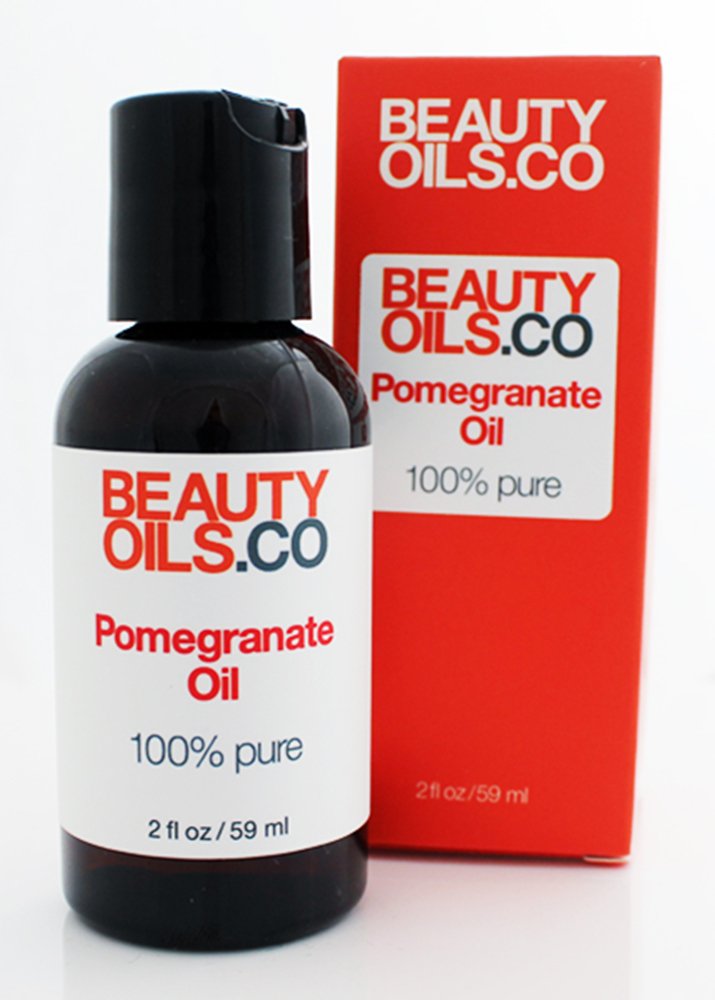 Aceite de semilla de granada, 100% puro, prensado en frío, hidratante regenerativo para rostro y piel seca (2 onzas líquidas)