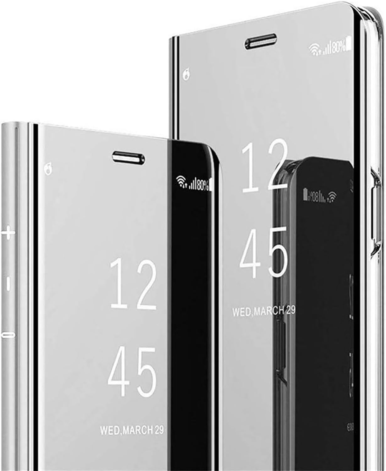 Funda con espejo para Samsung Galaxy S22 Ultra 5G (no S22) para mujer, maquillaje al aire libre, bonita funda delgada para teléfono, protección