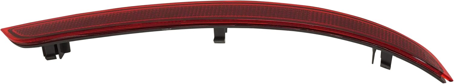 Garage-Pro Reflector de parachoques trasero del lado del conductor compatible con Mercedes Benz ML350, ML550 2012-2015, Mercedes Benz GLE300d