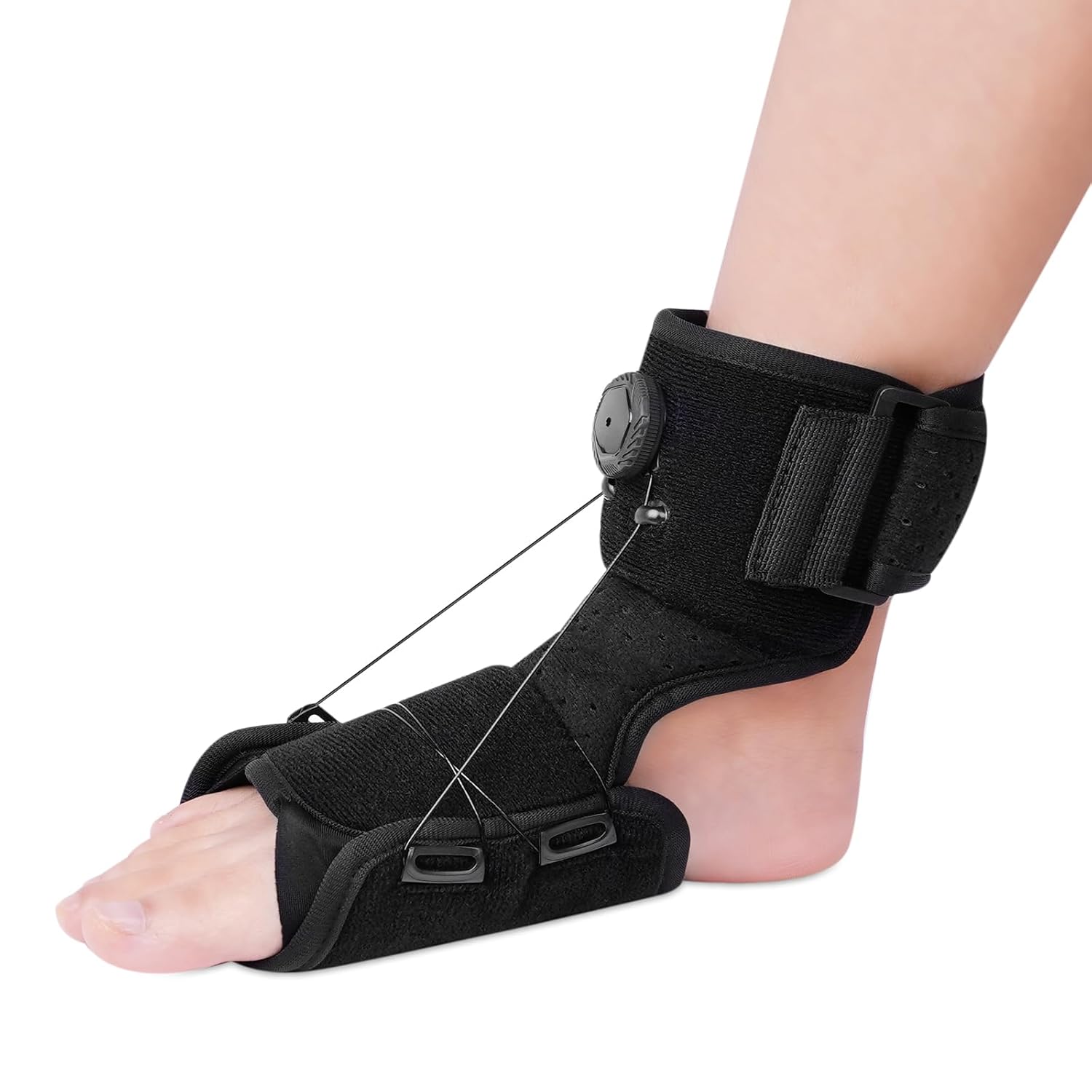 Hotodeal Soporte de pie caído, soporte de elevación para caminar, alivia la inestabilidad de las extremidades inferiores por accidente
