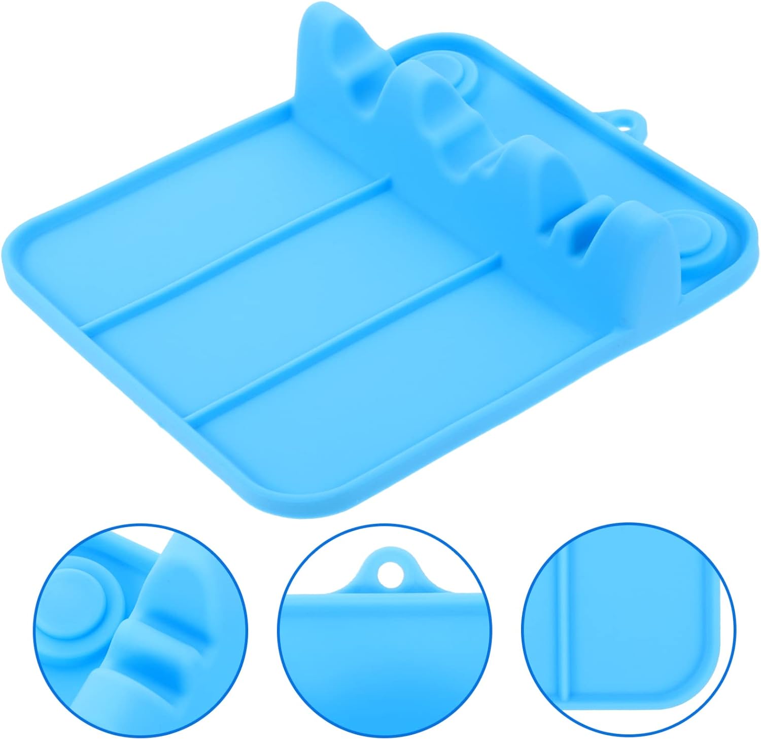 Hemoton Estante de cocina, utensilios de cocina, soporte para espátula, accesorios de cocina, pequeños electrodomésticos, utensilios de cocina,