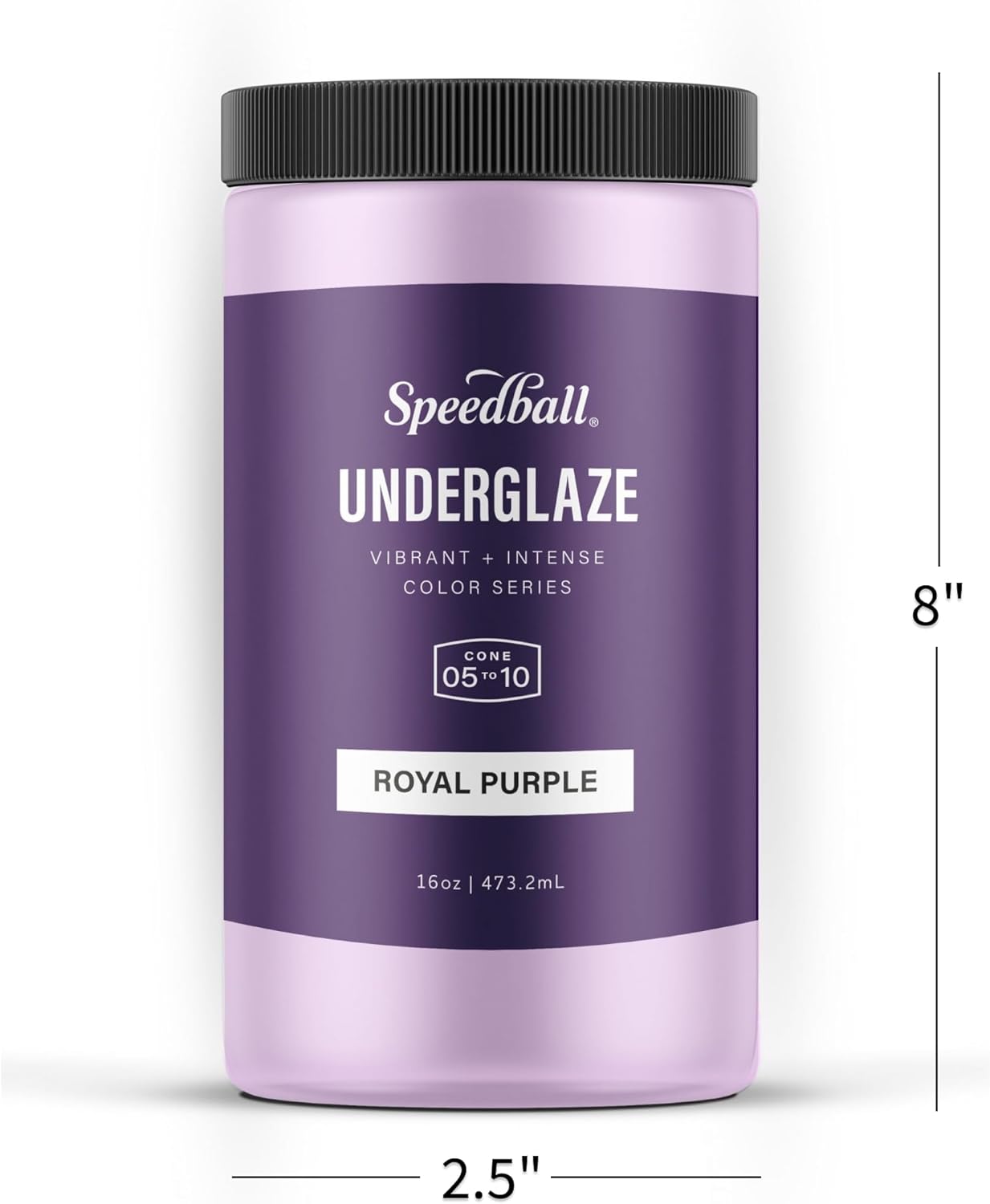 Speedball Underglaze, Turquesa, tarro de 16 onzas