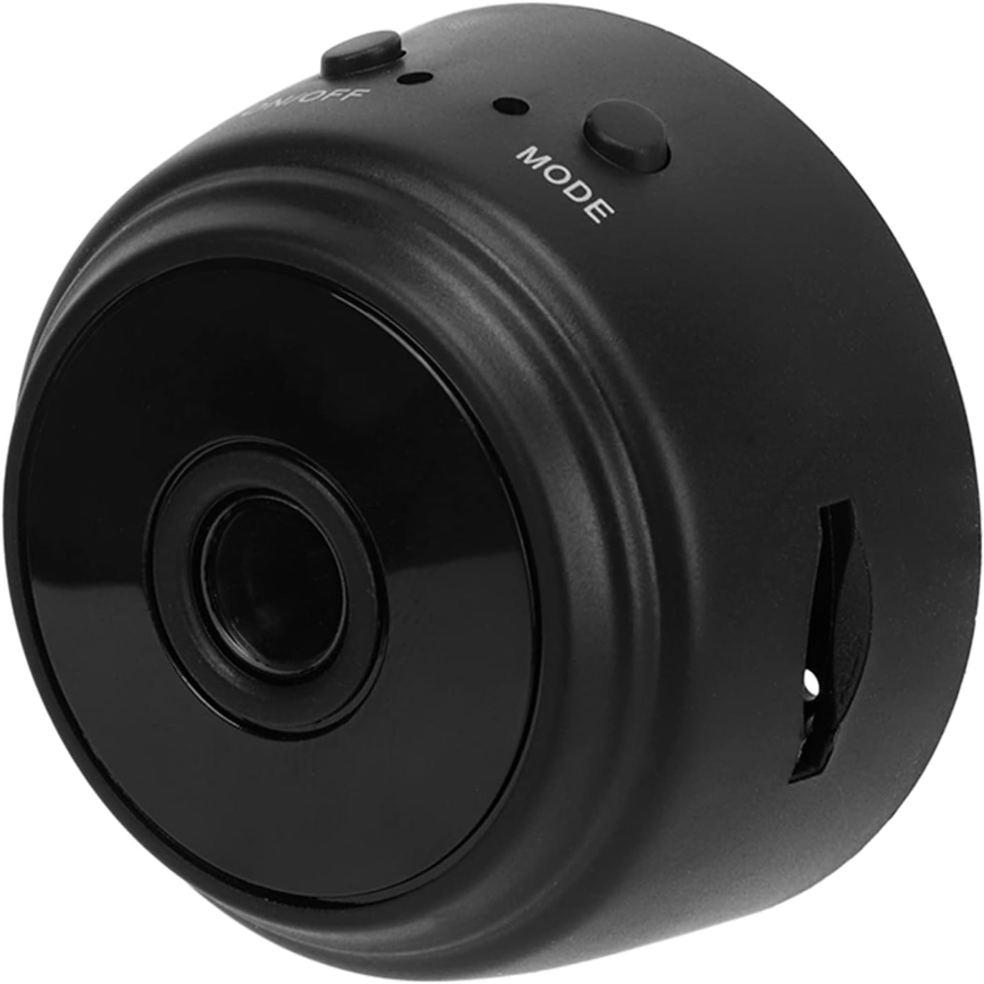 PenRux Mini cámara oculta, cámara inalámbrica HD 1080P, mini cámara espía WiFi oculta con cubierta trasera magnética, cámaras de vigilancia de
