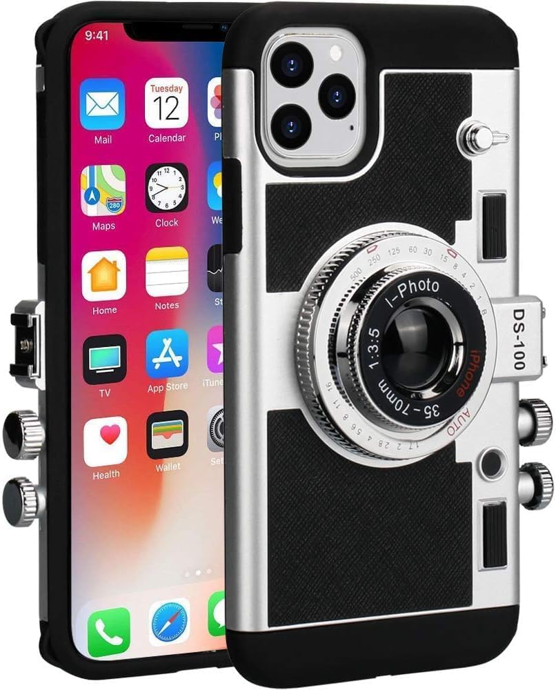Awsaccy Emily in Paris – Funda de silicona para iPhone 15 Plus de 6.7 pulgadas 2023, funda de silicona con correa extraíble para el cuello para