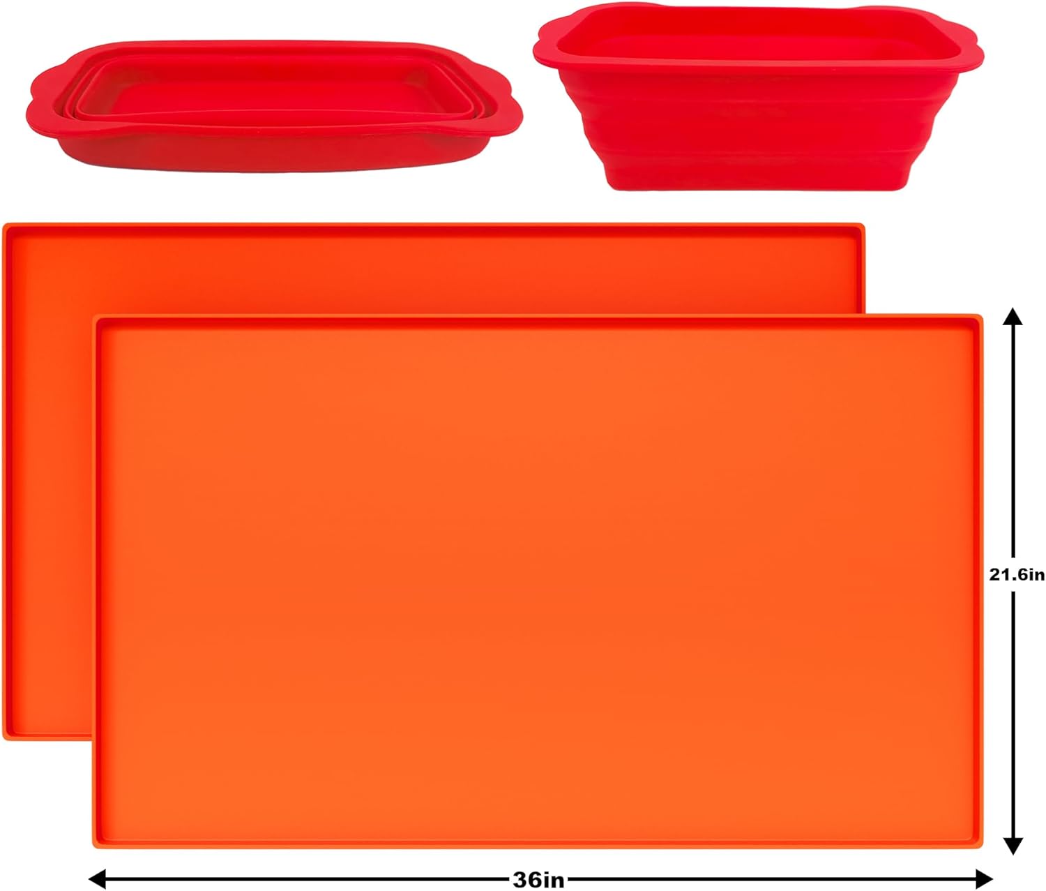 Alfombrilla de silicona para Blackstone de 36 pulgadas – Alfombrilla de silicona resistente de grado alimenticio – Juego con olla de grasa –